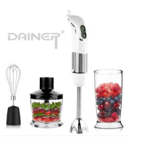 Low Noise Electric Immersion Hand Blender With Two Button Multi Speed
