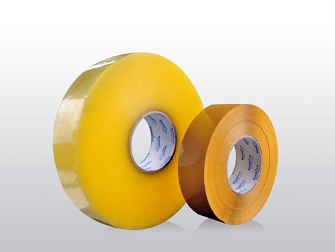 Resistance BOPP Packaging Tape Durable Viscosity Yellowish