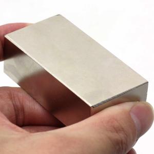 F60x30x20mm Super Strong Sintered N52 Neodymium Magnet Block for Magnetic