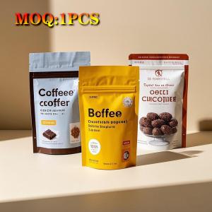 Custom Printed Resealable Smell Proof Laminated Mylar Bags Colorful Stand Up