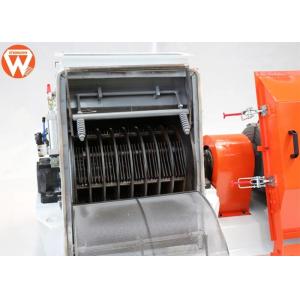 Impeller Feeder Grain Poultry Feed Mixer Grinder , Tear Circle Cattle Feed