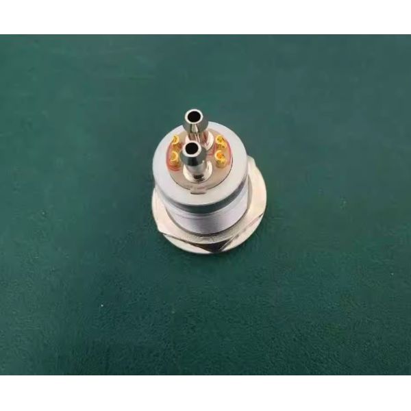 Quality M18 Hybrid Pneumatic-Electrical Connector 4 Signal + 2 Pneumatic Plug & Socket Set FGG/EGG for sale