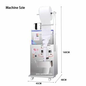 Automatic Electronic Weighing Vitamin Protein Powder Sachet Filling Tablet Strip