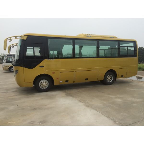 Double Door Public 30 Seater Minibus Cummins Engine With Multiple Functions