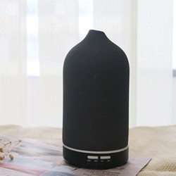 HOMEFISH PP Ceramic Aromatherapy Ultrasonic Aroma Humidifier 2.4MHz