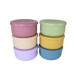 Multi Functional Silicone Bowl Set , Silicone Containers With Lids BSCI CE