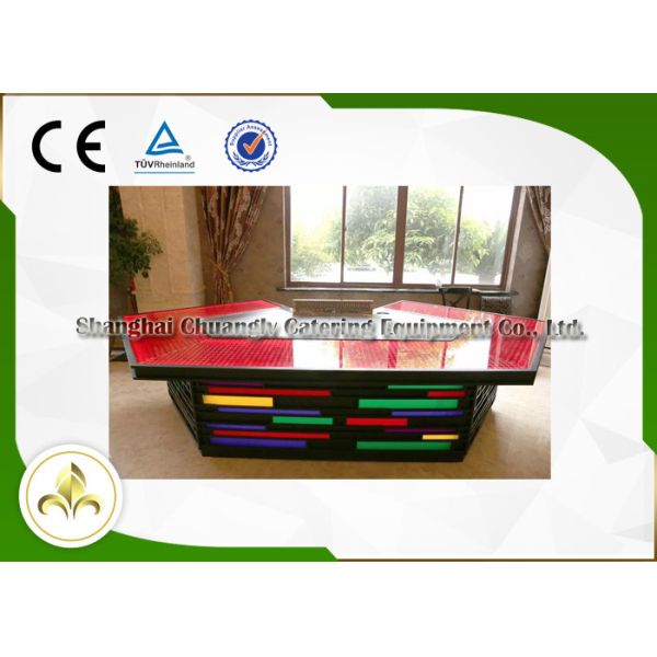 Gas Japanese Hibachi Grill Equipment With Exhaustion / Purification System