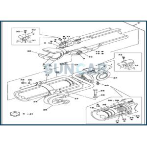 LZ010930 Boom Cylinder Seal Kit Fits CNH CX210CLR CX210DLC CX210DLR