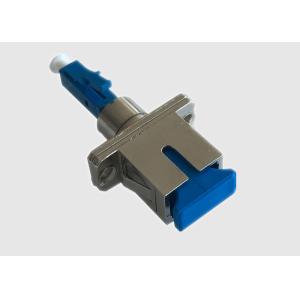 Blue Hybrid Coupler Singlemode Simplex LC To SC Adapter