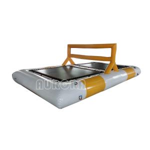 0.9mm PVC tarpaulin Inflatable Water Park Games Inflatable Trampoline Volleyball