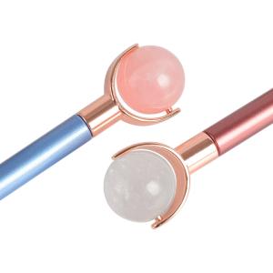 Handle Jade Stone Rollers Face Roller