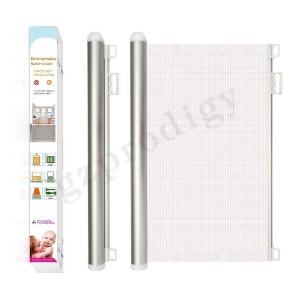 Quality Removable Extendable Mesh Pet Gate Retractable Extra Wide Multiscene for sale