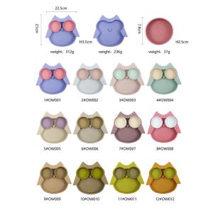 Microwave Safe Silicone Plates Baby Spoon BPA Free Non-Toxic Soft For Babies