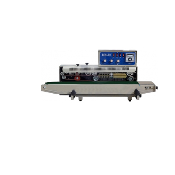 Quality Continuous plastic bag sealer FRD-1000 Solid-ink coding continuous band sealer for sale