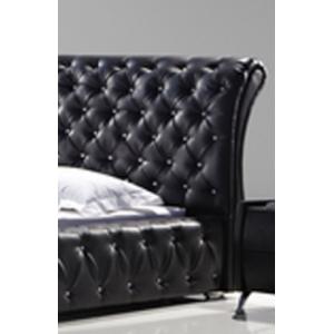 Upholstered Italian King Size Bed With Diamomds Customized Service