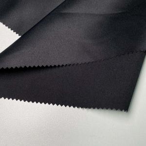 ocean recycle Polyester Micro Fiber Peach Skin Satin Plain fabric for hat