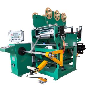 China TIG Transformer Foil Winding Machine With PLC Control System on sale