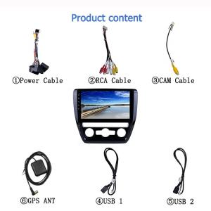 10.1 Inch Volkswagen Touch Screen Radio Quad Core GPS Navigation Car Stereo