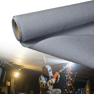 Fireproof Welding Blanket with 1800C Temperature Resistance and M0 Fire Rating -