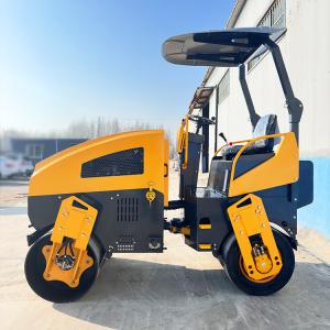 China Road Roller 3.5 Ton Diesel Hydraulic Vibrating Asphalt Compactor Road