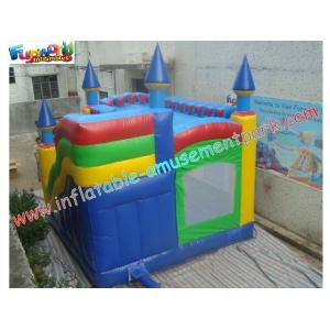 Customized Outdoor Inflatable Slides , Commercial Inflatable Combo Unit