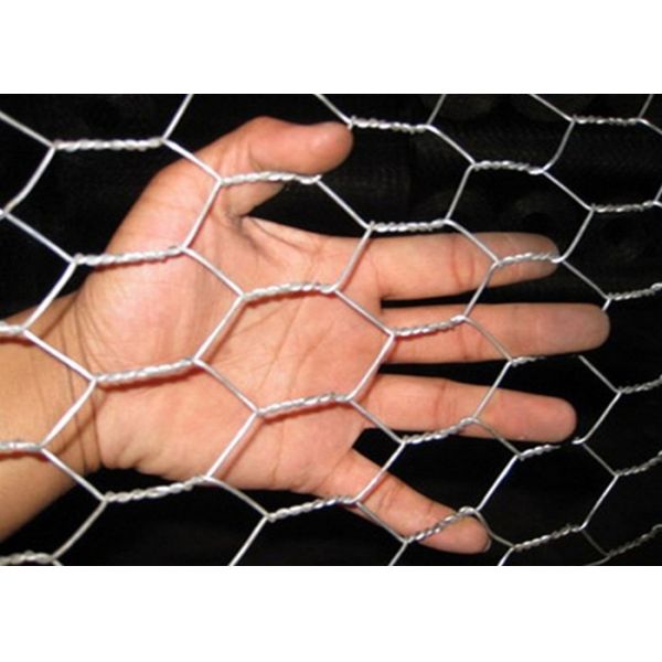 60*80mm 100*100mm Hole Size Galvanized Gabion Box Hot Dipped Hesco Wall
