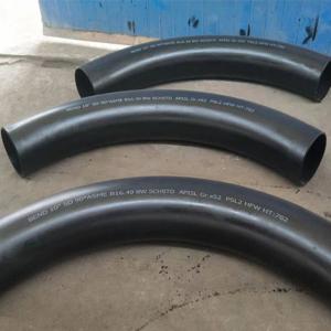 Pipe Fitting Sand Blasting Carbon Steel Bend Astm Wpb A105 Seamless A234