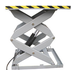 5M Lifting Height Stationary Hydraulic Scissor Lift 5000Kg Loading Capacity for
