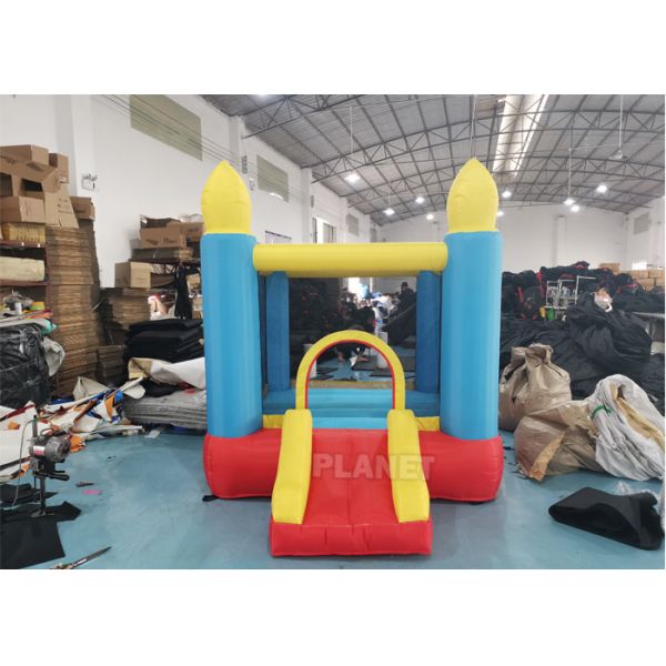 Home Backyard Kids Mini Jumping Slide Bouncer Combo Inflatable Bounce House