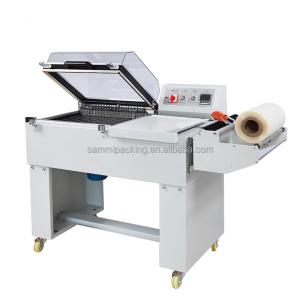 Wholesale Hipac Semi Automatic 2 in 1 Plastic Shrink Flim Wrapping Machine Thermal-Shrink Sealing Packaging Machine FM-5540 from china suppliers