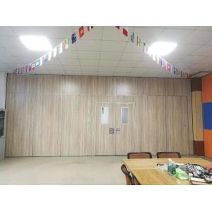 China Meeting Room Sliding Soundproof Partition Wall Aluminum Alloy Profile on sale