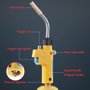 ODM Customized Upper Trigger Start Propane Blow MAPP Gas Torch for Soldering and