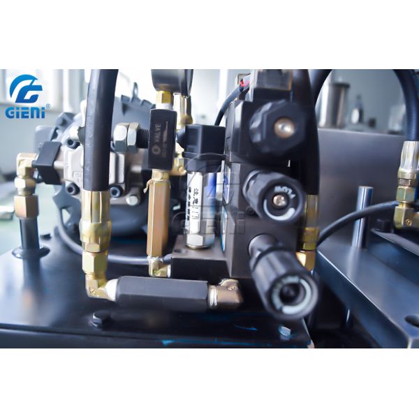 Hydraulic Type Cosmetic Powder Press Compacting Machine With Touch Screen