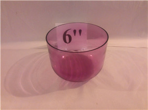 Clear Crystal Color Quartz Singing Bowls for Sound Healing from 6 to 10 inch