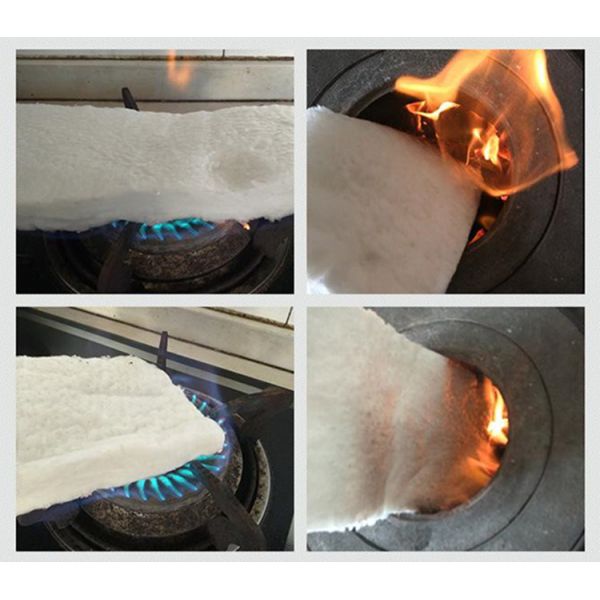 Spuned Ceramic Fiber Bulk Fireproof Thermal Insulation Blanket with Customerized Length