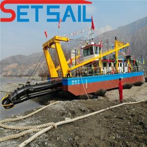 26inch River Sand Dredger with Underwater Pump Total Weight 380t and Customized