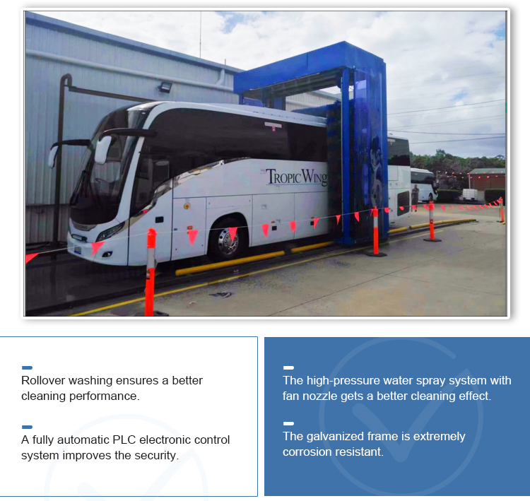 Effortlessly Clean Your Bus With Powerful Risense Brush Washing Machine Air Dryer