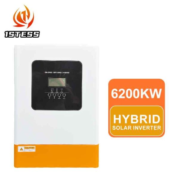 Hybrid Inverter 5.5KW 48VDC Single Phase Pure Sine Wave MPPT Programmable Supply
