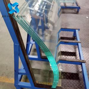 Customized Size 12mm Ultra Clear Tempered Curved Glass