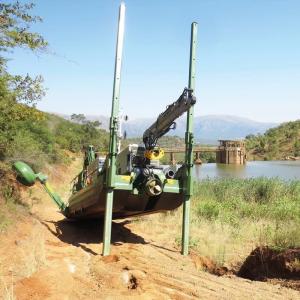 Customized Diesel Engine Power Amphibious Cutter Suction Sand Dredger