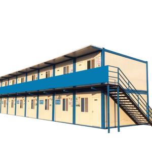 Multifunctional Prefabricated Wooden Duplex Container House with Detachable