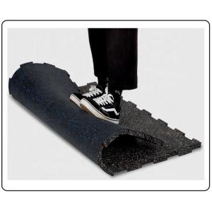 Customized Interlocking Rubber Floor For Shock Absorb 15mm/25mm Gym Flooring