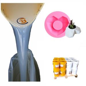 1:1 Translucent Mold making Platinum Cure Silicone Rubber For Concrete Decor