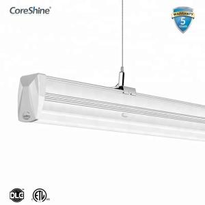 Waterproof IP54 65W Linear LED Light Fixture For Warehouse