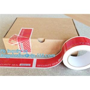 Tamper Evident VOID OPEN Tape For Security Seal Warranty Void Tape Pressure