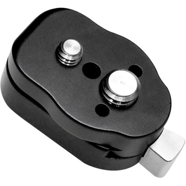 Alvin's Cables Mini Quick Release Plate Kit with 3/8" 1/4" Screws for Camera,