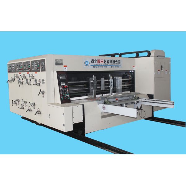High Precision Automatic Cartoning Machine / Printing Slotting Machine 1.5mm