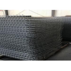 Commercial Metal Security Fencing , Welded Wire Mesh Fencing Simple Structure