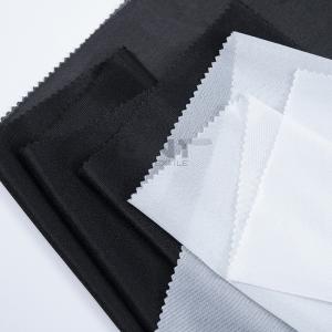 Fusible Woven Tricot Interlining Eco-Friendly and Sustainable Fabric for Garment