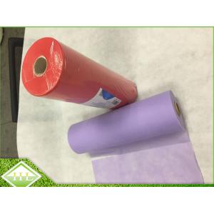 Disposable TNT Non Woven Table Cloth / Perforated Roll Polypropylene Fabric